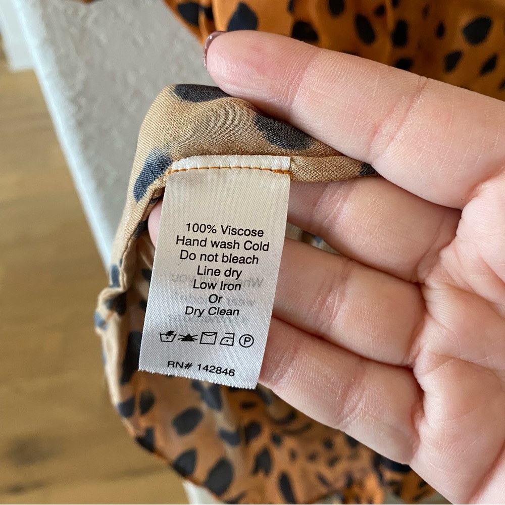 New Rhode Pia Cheetah Dot Dress - Picture 7 of 7